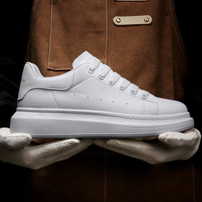 Tênis Masculino Casual de Couro