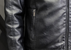 Jaqueta Masculina de Couro Sampaio® S1119