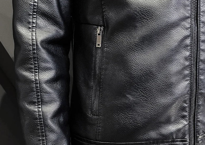 Jaqueta Masculina de Couro Sampaio® S1119