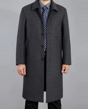 Sobretudo Masculino Plus Size de Lã Grife Sampaio®