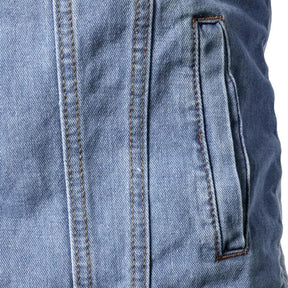 Jaqueta Jeans Interior de Lã Masculina Sampaio®