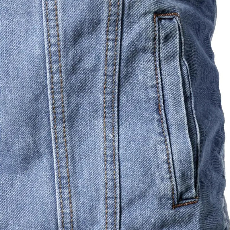Jaqueta Jeans Interior de Lã Masculina Sampaio®