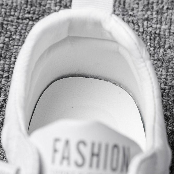 Tênis Masculino de Couro Fashion