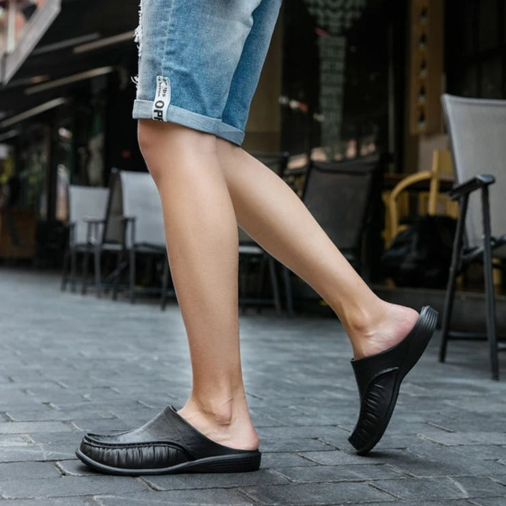 ﻿Sapato Mocassim de Couro Sampaio® S1203