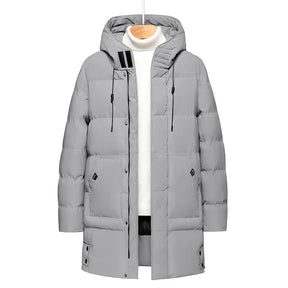 Jaqueta Puffer Longa Plus Size Masculina Sampaio®